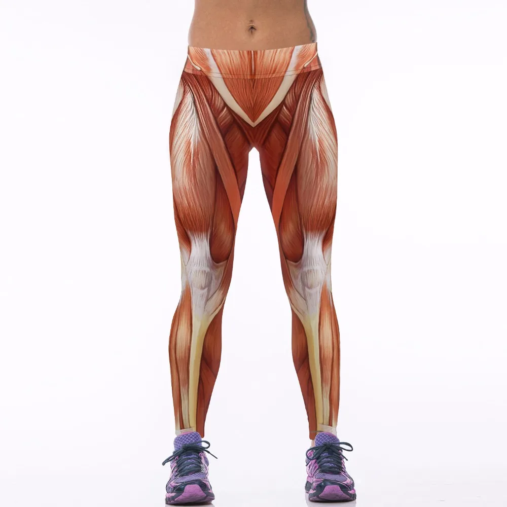 New 039 Sexy Girl Jogging Leggings Comics Strong muscle Attack on Titan Prints High Waist font