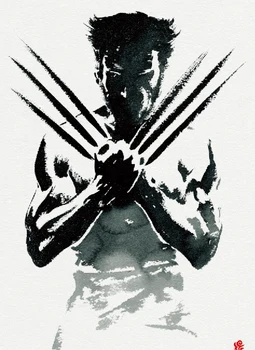 

Waterproof Temporary Tattoo Sticker on body X-Men Marvel Girl Jean Grey Wolverine tatto flash tatoo fake tattoos for women