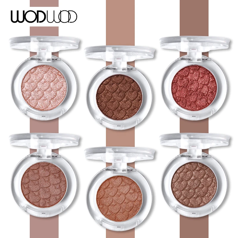 

Wodwod Brand Eye Makeup 15 Color Monochrme Eye Shadow Palette Shimmer Eyeshadow Powder Matte Cosmetics Small Delicate Smooth