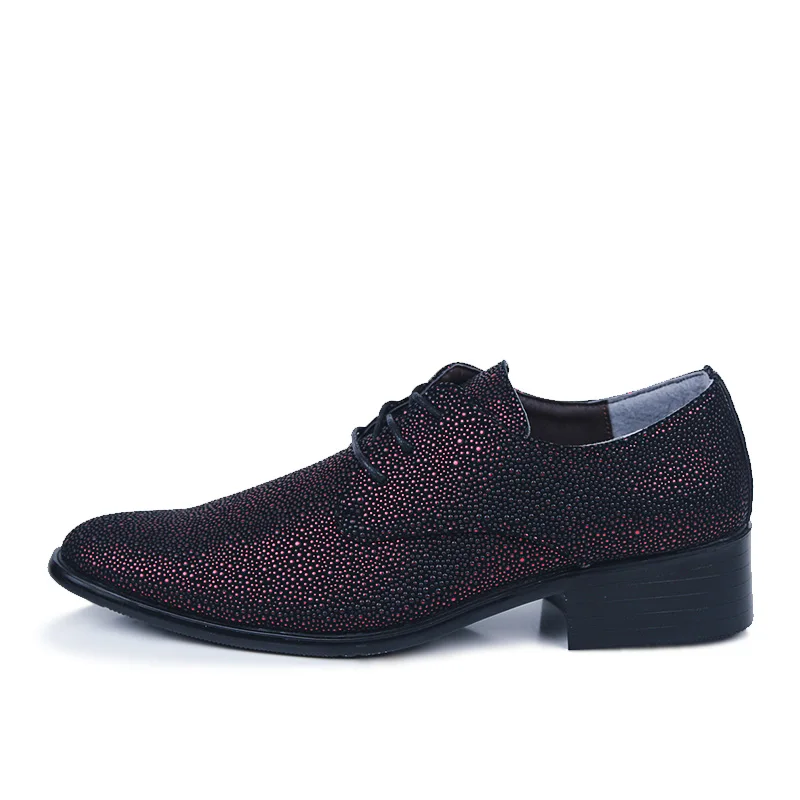designer rhinestones leather shoes men italian fashion wedding party male footwear evening boy brogue dress oxford shoes for men (12)