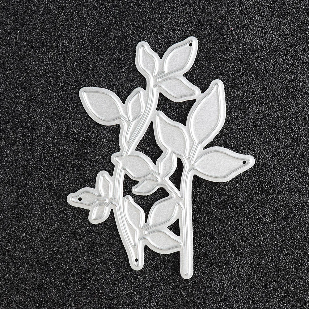 1PC New Leaf Metal Cutting Dies Stencils Embossing Cards Making Tool