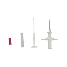 Fdx-b Rfid микрочип 2*12 мм стеклянный шприц чип ПЭТ пластиковый инжектор 100 шт