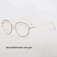 SPITOIKO металлические круглые очки по рецепту очки для мужчин близорукость очки D829