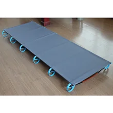 Хит, уличная складная кровать, походный коврик, Сверхлегкий, одноместная кровать, кроватка, крепкая, удобная, переносные спальные принадлежности с алюминиевой рамой