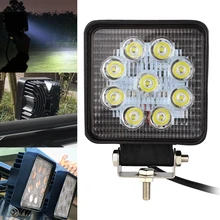 27 Вт супер яркий 12 в 24 В светодиодный рабочий свет круглый светодиодный внедорожный свет лампа Рабочий свет для внедорожника мотоцикл машина грузовик автомобиль Стайлинг