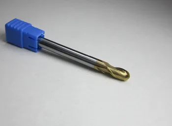 

HRC58 long shank 75MM Diameter 6MM R3.0 Tungsten Carbide Ball Nose End Mills milling cutter CNC Machine cutting for metal L=75mm