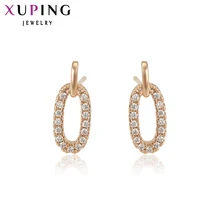 Xuping модные серьги Роскошные синтетический кубический цирконий для женщин Свадебные Рождественские украшения 29865