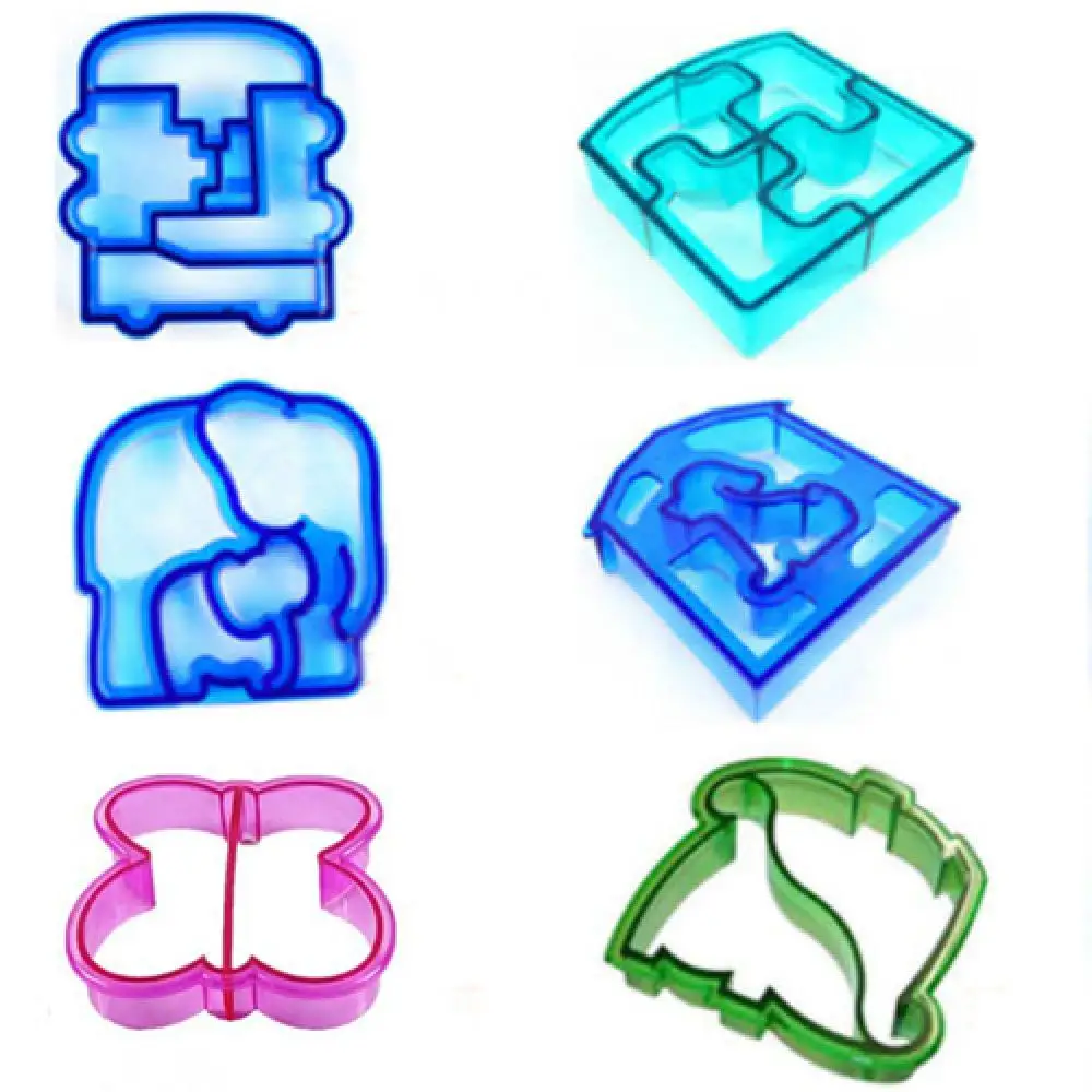 

1 pc Sandwich Mold Cutter Bear Car Dog Teris Shape Cake Bread Toast Cookie Tools Mould Maker