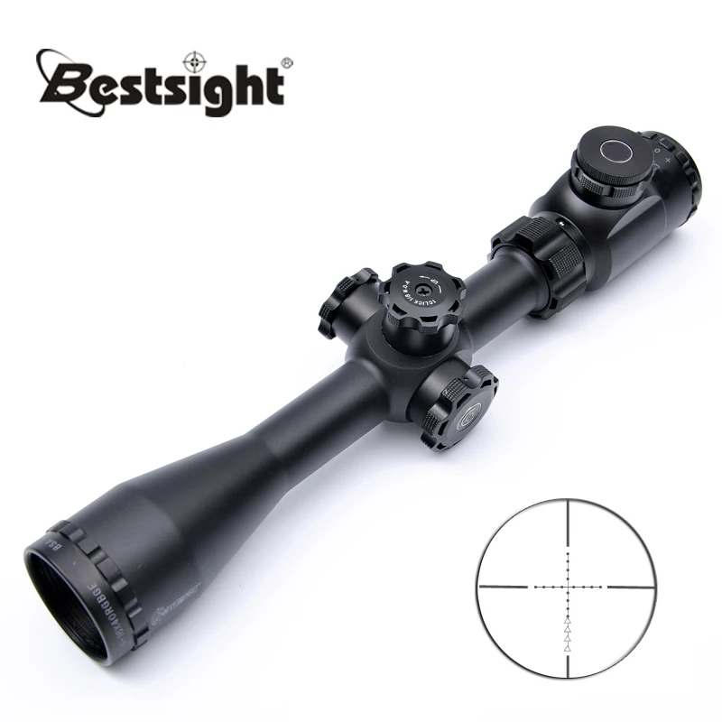 

BSA OPTICS 4-16X40 RGBGE Outdoor Hunting Riflescope Red Green Blue Illuminated Rifle Scope Hunting Scopes for Airsoft Air Guns