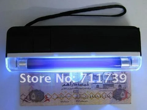 10pcs Free shipping Handheld UV Forge money test light + white lamp (DL-01) 100%NEW