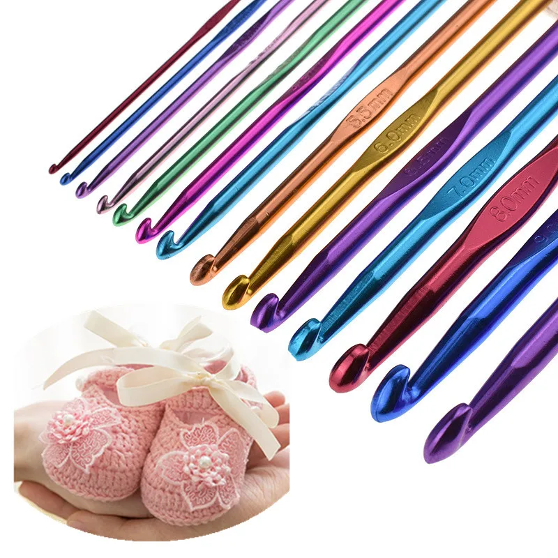 Oxidized Alimina Crochets Metal Colorful Hemp Flower Crochet For Home Diy Handmade Weaving Tools Knitting Needle Supplies huismerk kopen in de aanbieding Oxidized Alimina Crochets Metal Colorful Hemp Flower Crochet For Home Diy Handmade Weaving Tools Knitting Needle Supplies huismerk kopen in de aanbieding