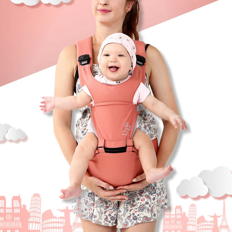 

Multifunctional Baby Hip Seat Carrier Ergonomic Soft Infants Waist Stool Strap for All Seasons 28*18*25cm