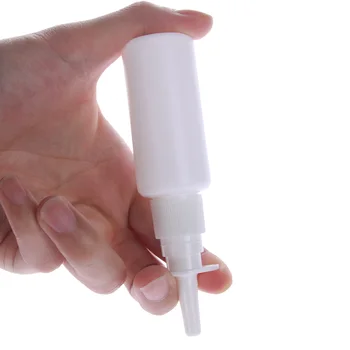 

2Pcs/Lot 5/15/20/30/50ml White Empty Plastic Nasal Spray Bottles Pump Sprayer Mist Nose Spray Refillable Bottle