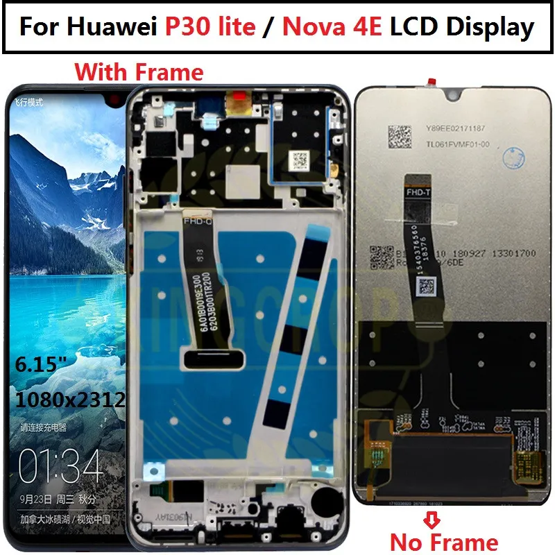 huawei p30 lite lcd with frame