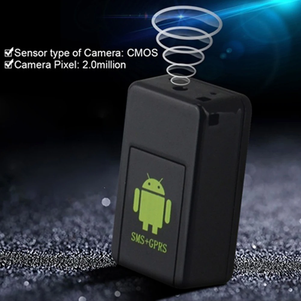 Camera Alertor Secure GPS Tracker Anti-lost Device Activated GPS Locator Remote HD Camera Voice Listening Recording