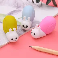 1 шт. милые маленькие улитки ластик резиновые Канцелярские Творческий Kawaii Papelaria ребенка обучения школьные принадлежности офисные