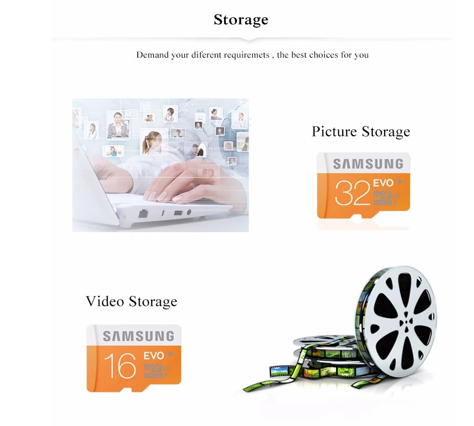 MicroSDHC EVO Memory Card 32GB (8)