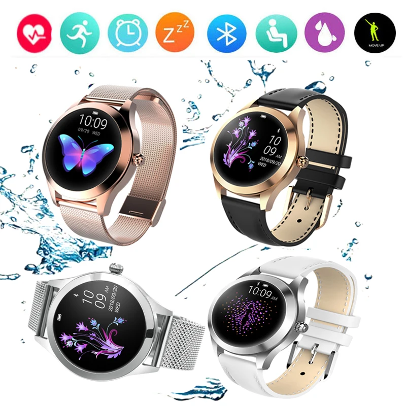 

Fashion Bluetooth Smart Bracelet IP68 Waterproof Heart Rate Blood Pressure Monitoring Milti Sports Mode Men Women Watch