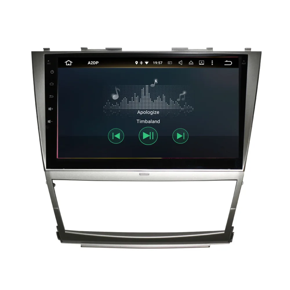 10 1 ''Android 8 0 Octa Core 4 Гб RAM IPS экран автомобильный GPS навигатор с Bluetooth для Toyota Camry 2007
