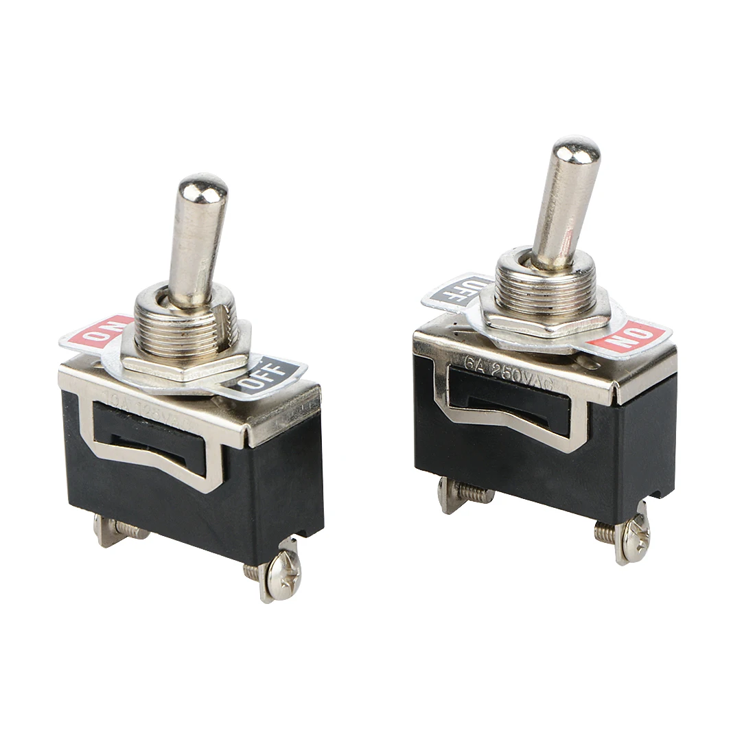 

1pcs 10/20A 250V Heavy Duty Toggle Flick Switch ON/OFF Car Dash Light Metal SPST