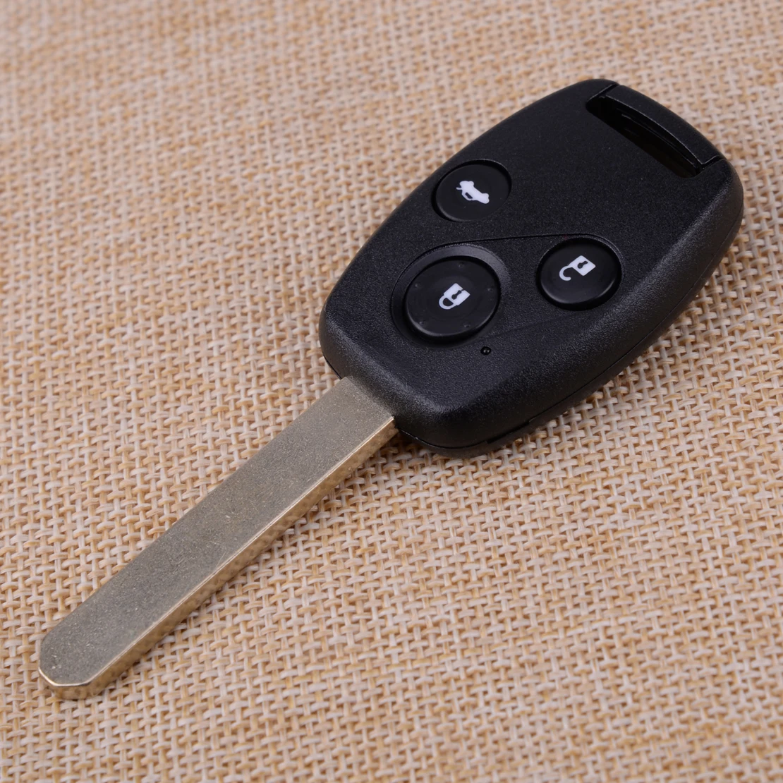 

CITALL 3 Buttons Car Remote Key Shell Case Fob with ID46 Chip 313.8 MHz fit for Honda Accord Civic 2003 2004 2005 2006 2007