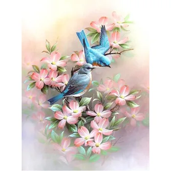 

5D DIY diamond embroidery birds on the tree diamond painting Cross Stitch full drill Rhinestone mosaic home