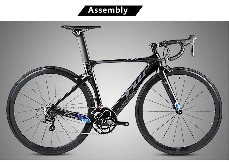 Discount 700c 40mm depth 23mm width aluminum alloy road bicycle wheels wheelset rims 7