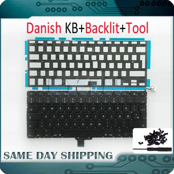 

OEM NEW for Macbook Pro 13" A1278 Keyboard Denmark Danmark DK Danish Keyboards +Backlight Backlit Sheet+Screws 2009-2012 Year