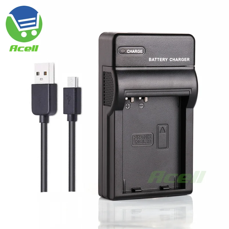 

EN-EL23 MH-67P MH-67PCH USB Charger for Nikon COOLPIX B700 P900 P900s P610 P610s P600 S810c Camera