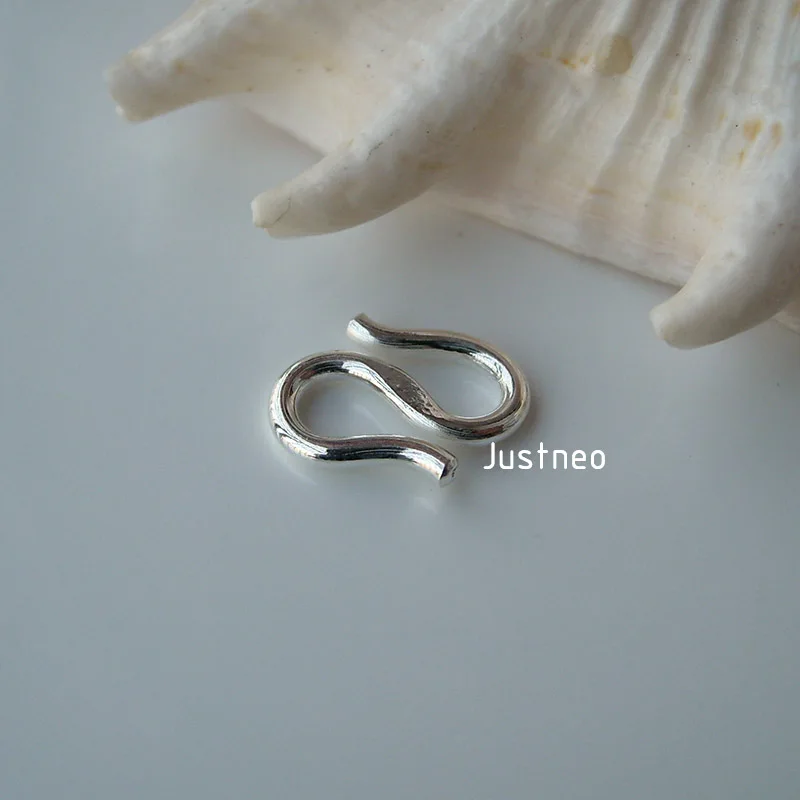 Sterling Silver S Hook Clasp (3)