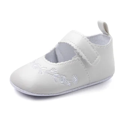 Обувь для малышей; милая обувь из искусственной кожи для девочек; тапочки; обувь на мягкой подошве; кроссовки - Цвет: 04