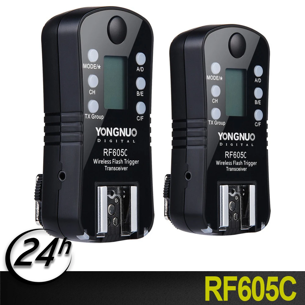 

Original YONGNUO RF-605 RF605C RF 605C RF605 C Wireless Flash Trigger for Can*n Camera upgrade version of RF-603II