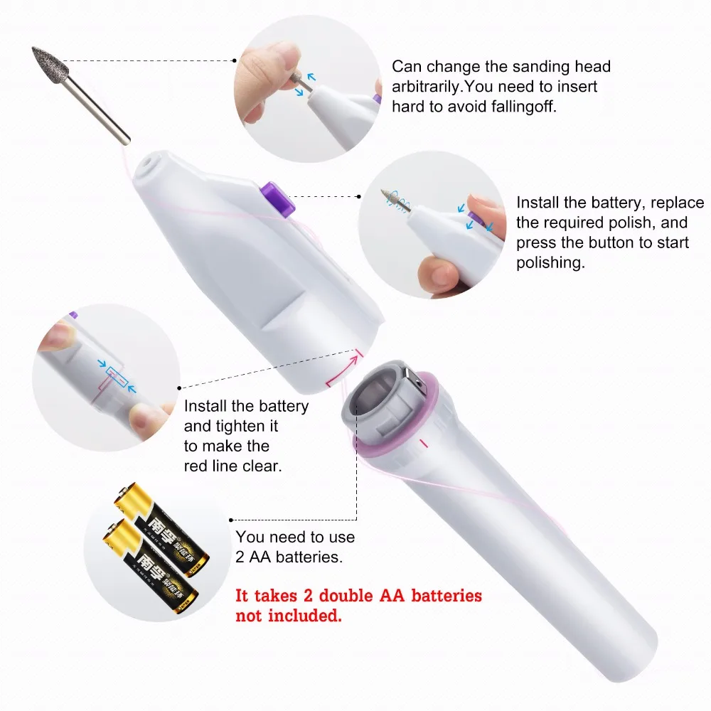 Y&S Manicure Tools Nail Care Electric Machine Kit Grooming Gel Tip