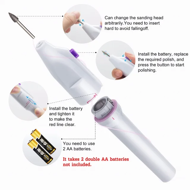 Y&S Manicure Tools Nail Care Electric Machine Kit Grooming Gel Tip