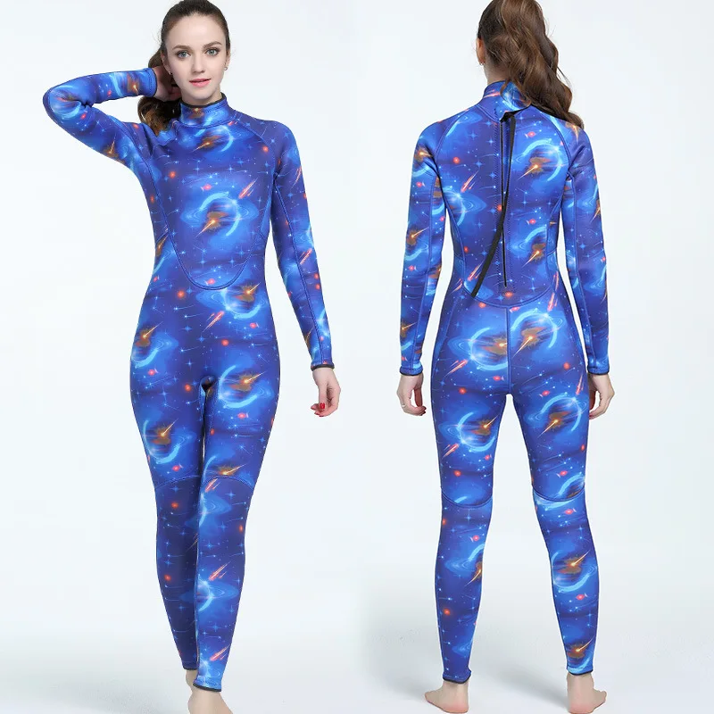 

Ms. 3mm Joint Rubber Camouflage Submersible Suit For Surfing Suit To Prevent Cold Warmth Diving Suit For Women Size S-XXL MY058