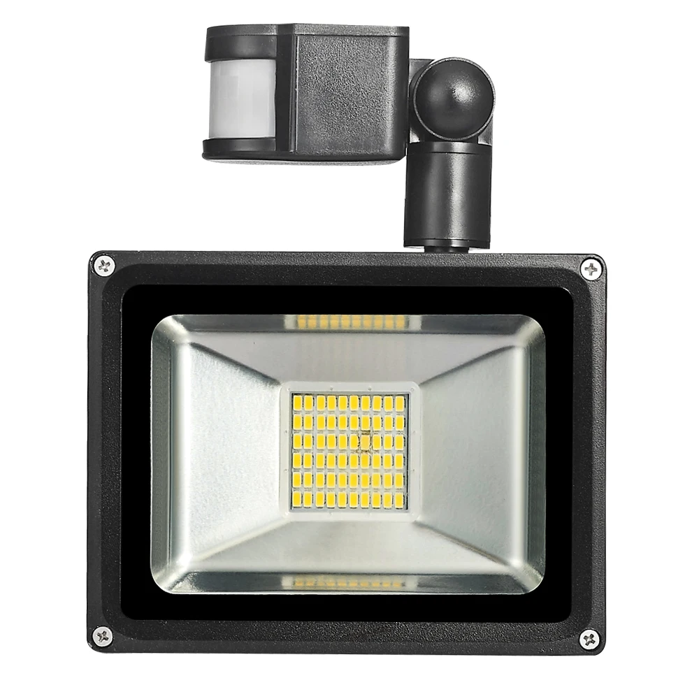 Kaigelin прожектор светодиодный датчик 30 Вт 220 В 60leds SMD 5730 инфракрасный потока лампа