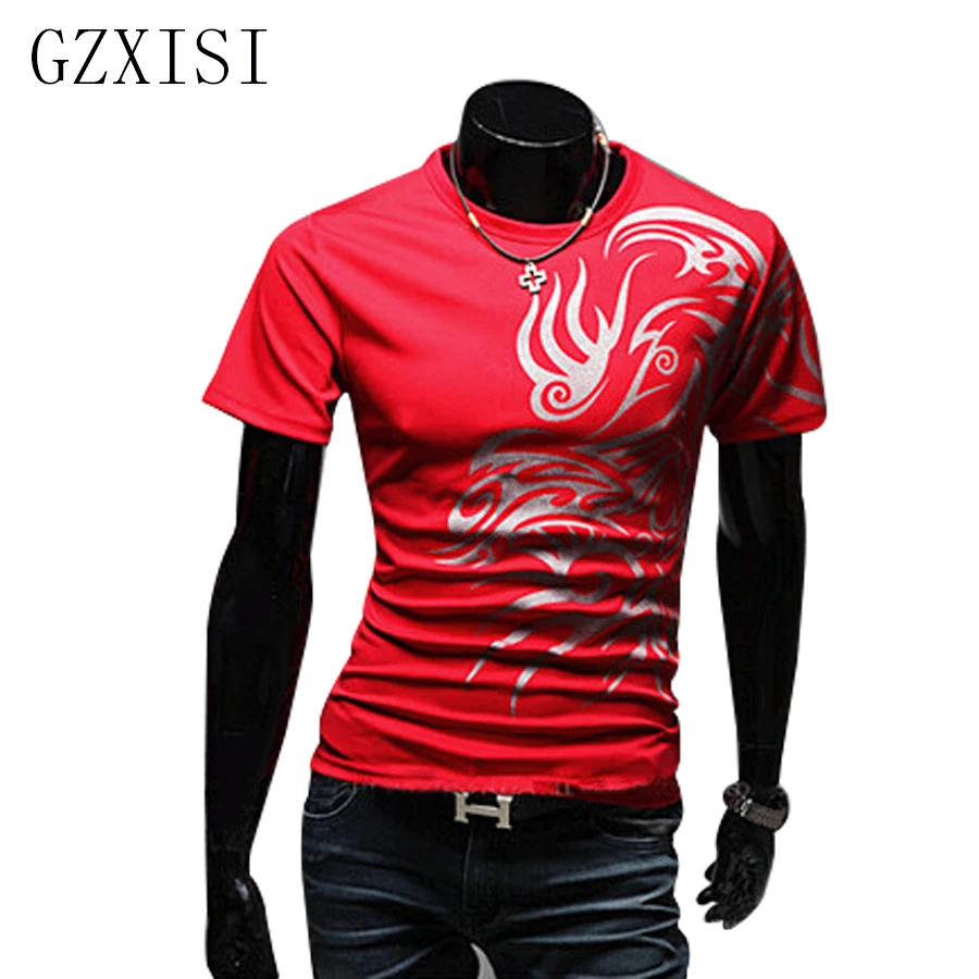 

Hot Sale Fashion Solid O-Neck Men's T Shirt 2019 Summer Short Sleeve Casual T-Shirt Men Cotton Slim Fit Mens Top Tees Shirt