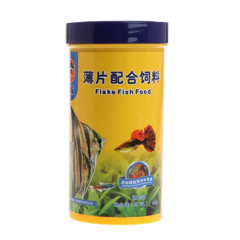 

Aquarium Fish Food Flakes Shrimp Algae Powder Nutrition For Tropical Fish Ornamental Forage Colorful Products