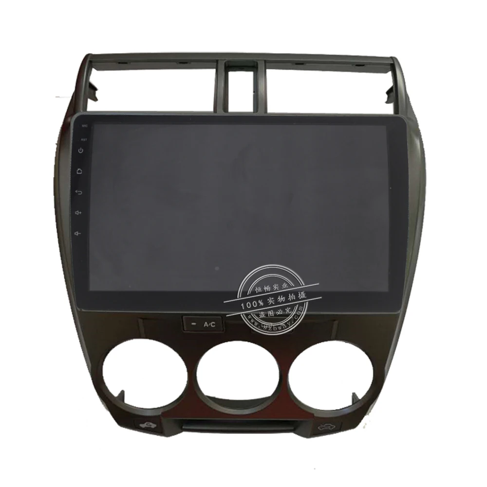 Discount HANG XIAN 10.1" Quadcore Android 8.1 Car radio for Honda City 2008-2014 car dvd player GPS navigation car multimedia 15