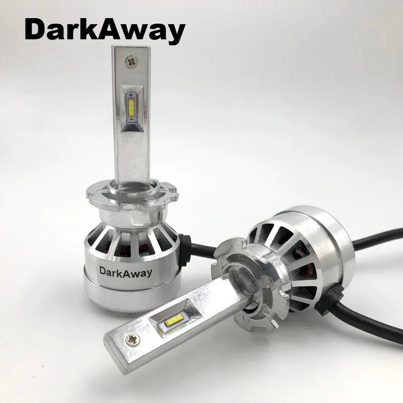 Darkaway 72W фары для 16000Lm D1S светодиодный лампы D1R D1C D2S D2R D2C D3S D3R D3C D4C D4R D4S фары велосипеда лампы 12V 24V белый 6000K