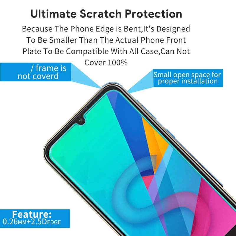 Защитное стекло для Huawei Honor 8 s защита экрана закаленное Huawey Honer S S8 стеклянная