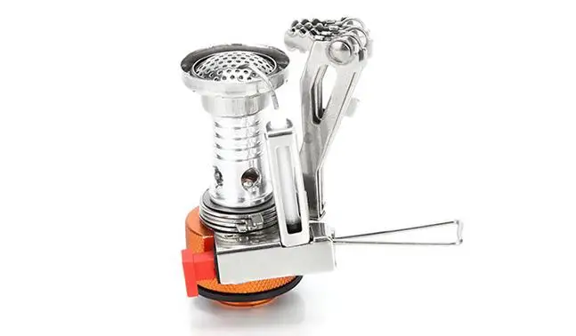 

Outdoor Portable Stove Mini Electronic Camping Gas Stove with Box AT6312