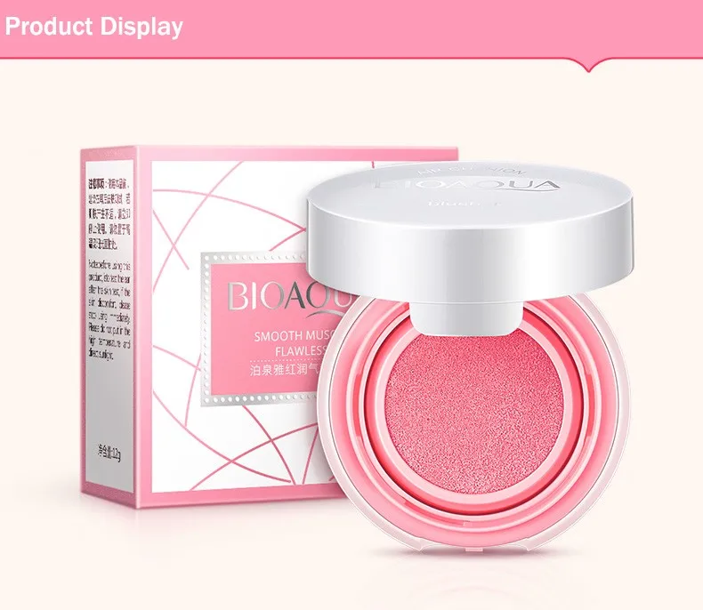 BIOAQUA Air Cushion BB cream Blush makeup CC Cream Concealer Moisturizing Brighten Skin Care Light Long Lasting Foundation