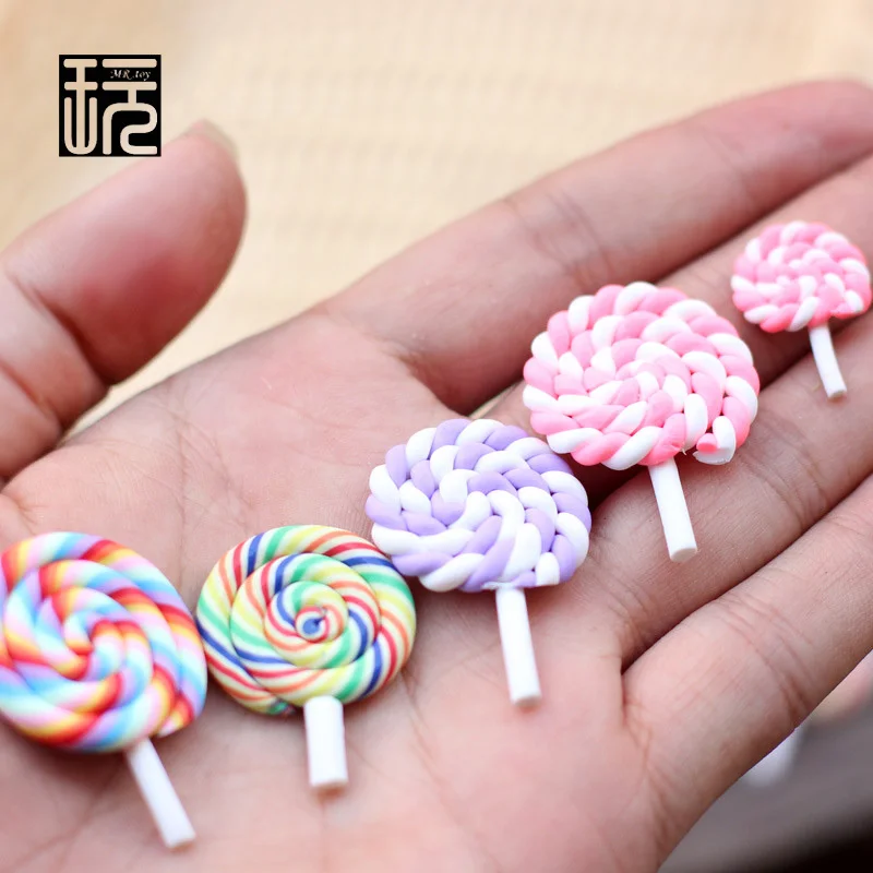 Конфетный цвет милый леденец мини Сказочный Сад миниатюрные DIY
