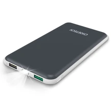 CHOETECH B621 Mobile Power Bank Ultra-thin 10000mAh Charge Pal for the iPhone / Samsung Dual USB Output Portable Power Source