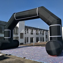 Воздуходувка вход надувная реклама арка с баннер для продвижения