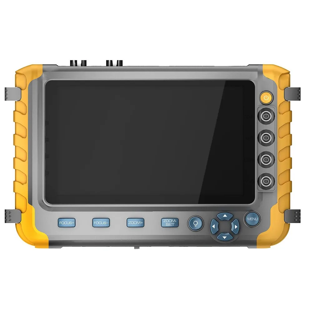 Portable AHD TVI CVI CCTV Camera Tester Support Audio Video Coaxial HD Testing with HDMI VGA Input BNC Output TFT LCD Display