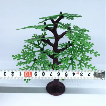 

2017 Hot Sale Earth Day Decoration New Plastic Artificial Tree Fake Decor Miniature Landscape Festival Decoration Sand Table