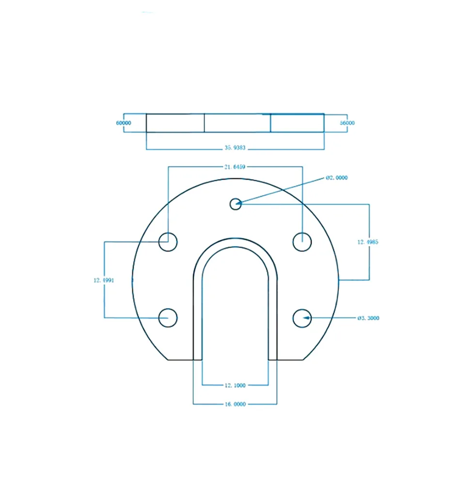 V5/V6 блок подковы для Reprap Kossel E3D Hotend алюминиевый блок V5 V6 сплав паз крепление 3d принтер