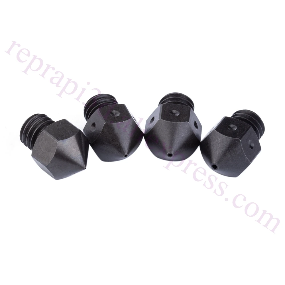 2 قطعة عالية درجة الحرارة A2 صلابة الفولاذ MK8 الفوهات F/مايكرو السويسري Creality CR-10 جميع المعادن Hotend ، craftBot ، Prusa i3 3D طابعة